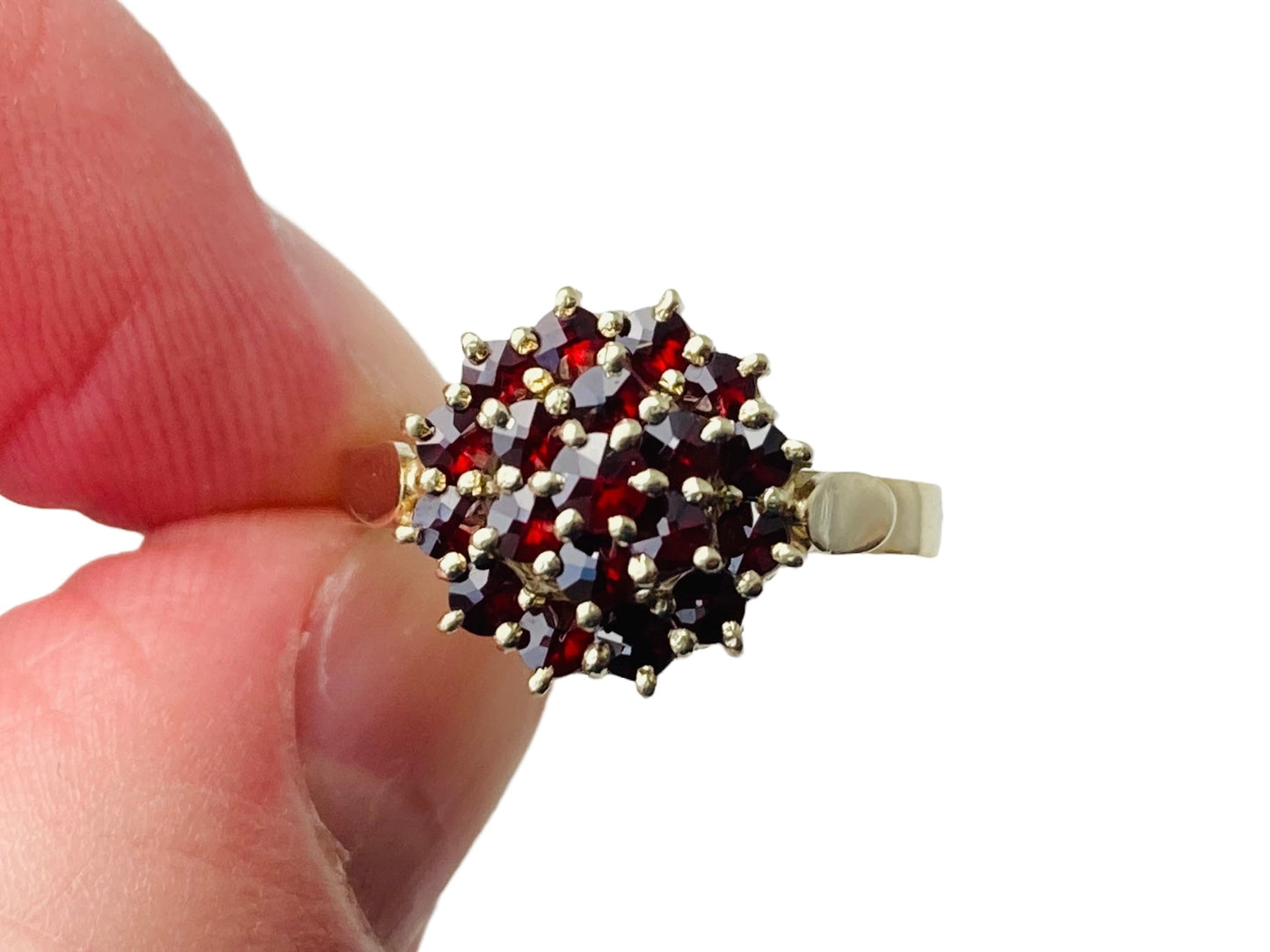 14ct Gold Garnet Ring