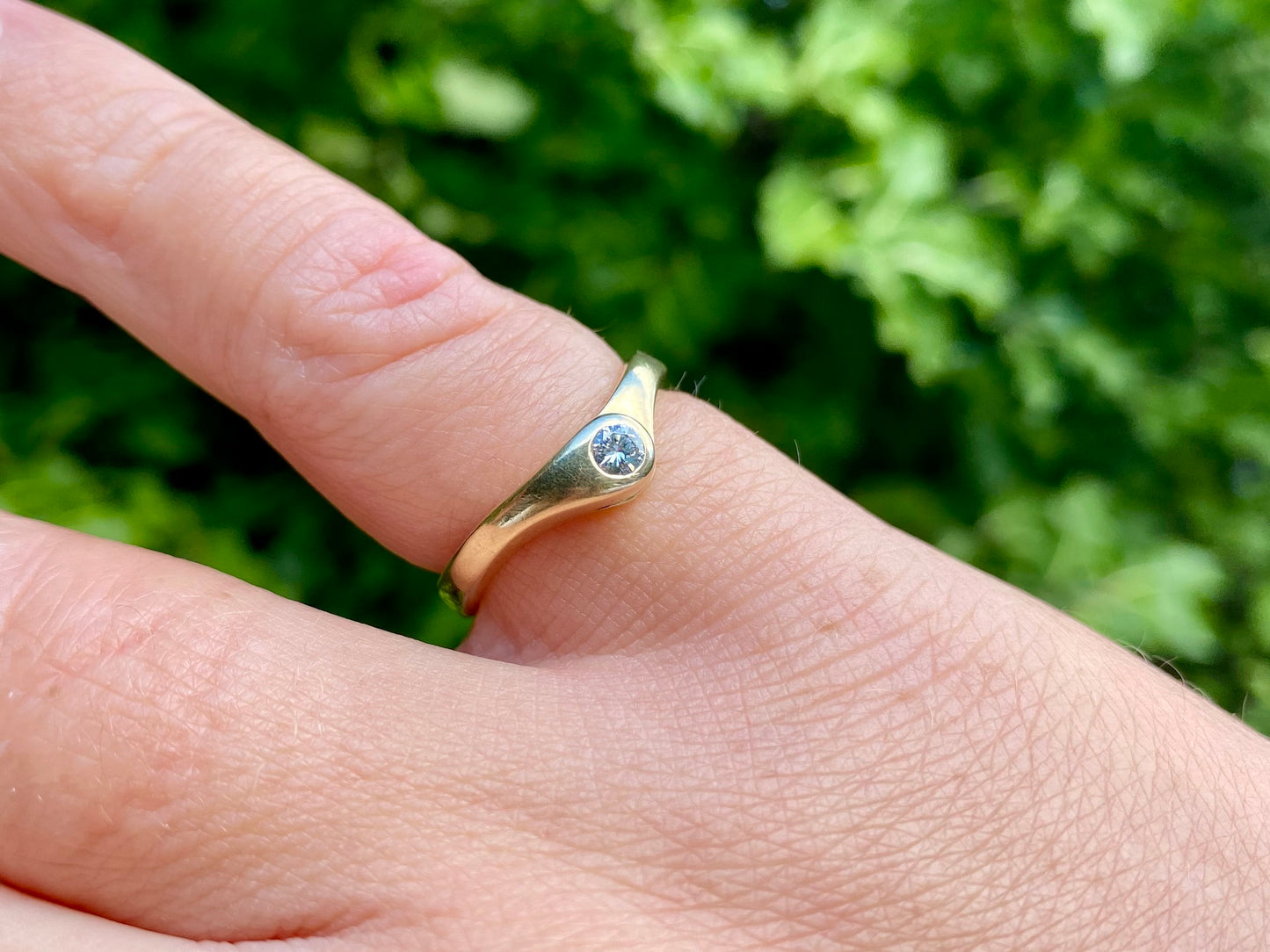 14ct Gold Diamond Ring