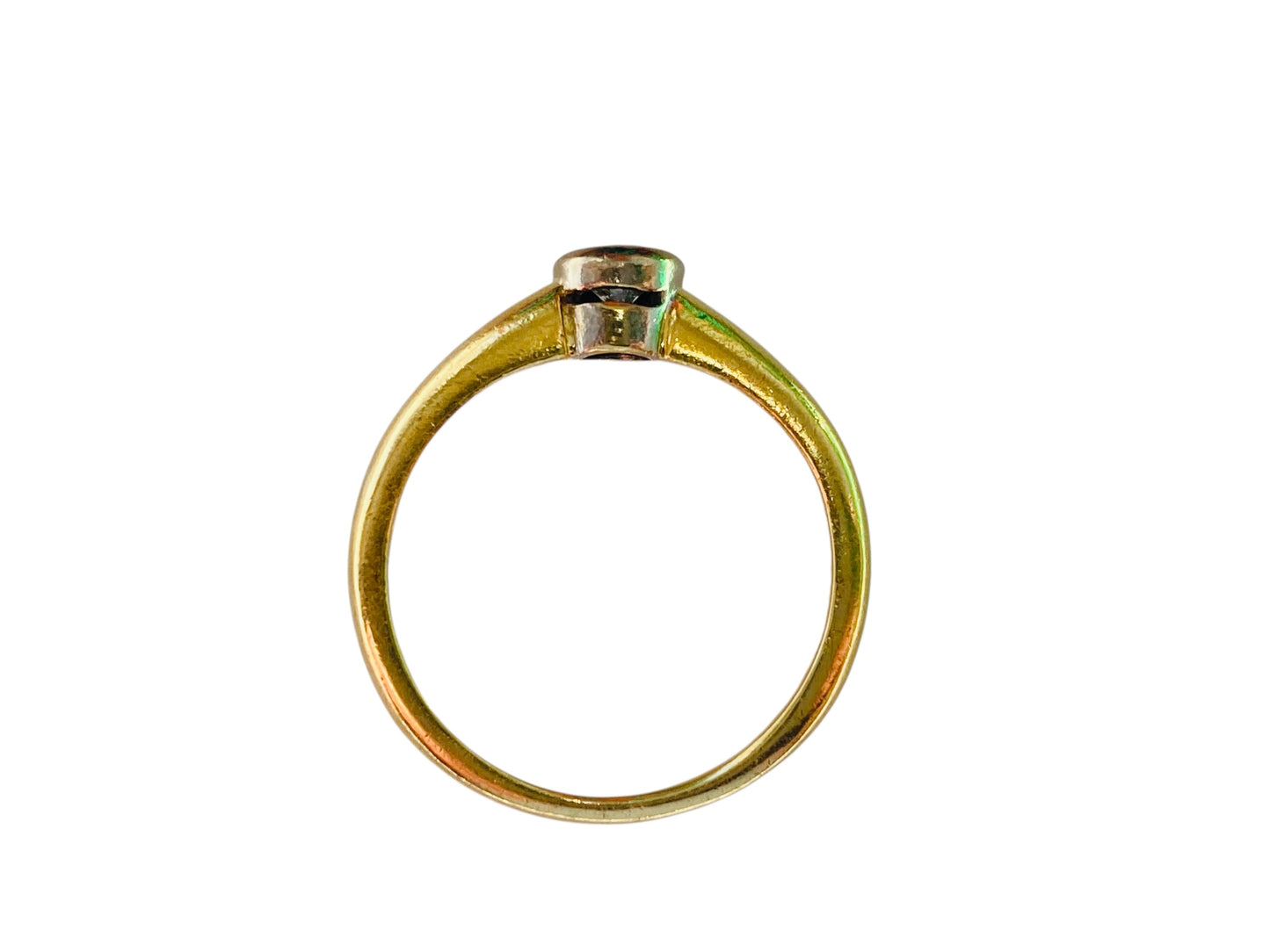 18ct Gold Diamond Solitaire Ring