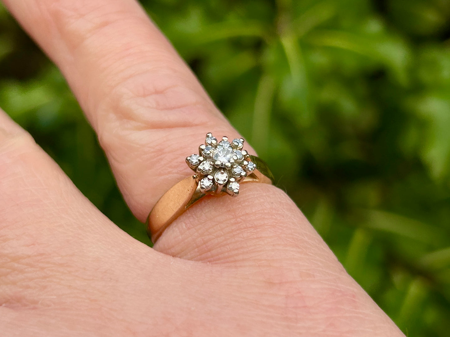14ct Gold Diamond Ring