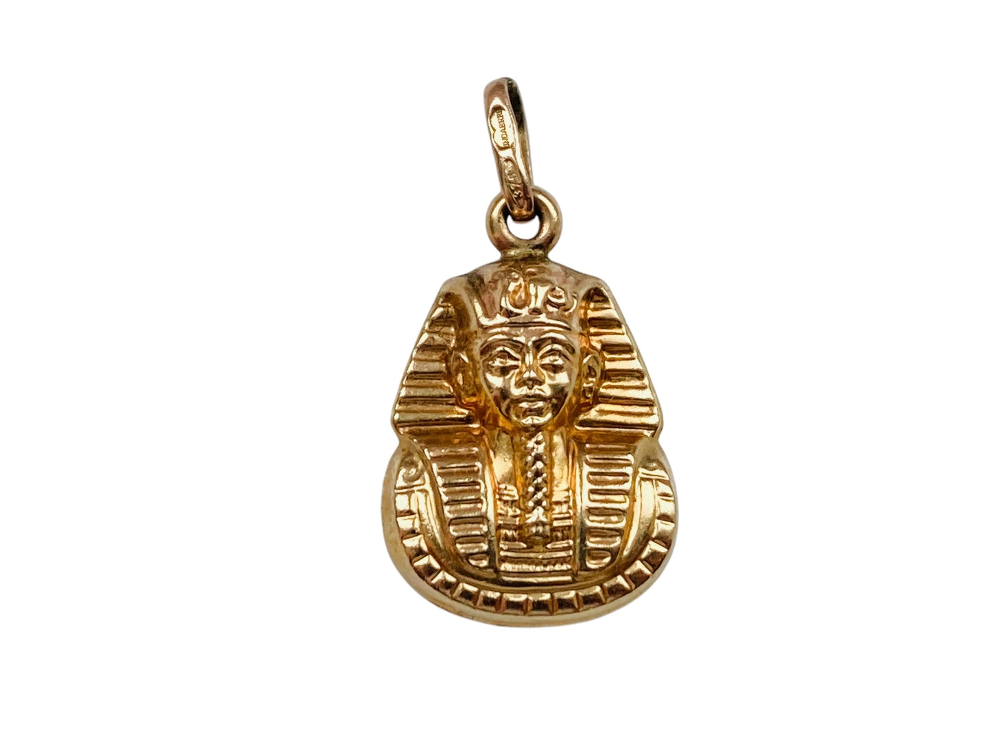9ct Gold Tutankhamun Charm or Pendant