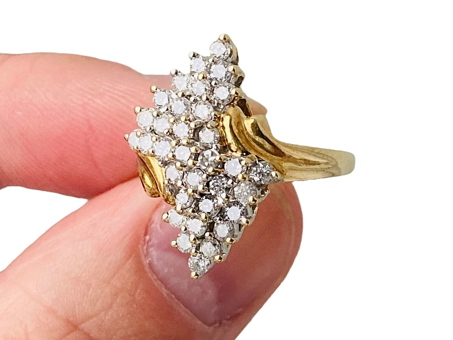 14ct Gold Diamond Ring
