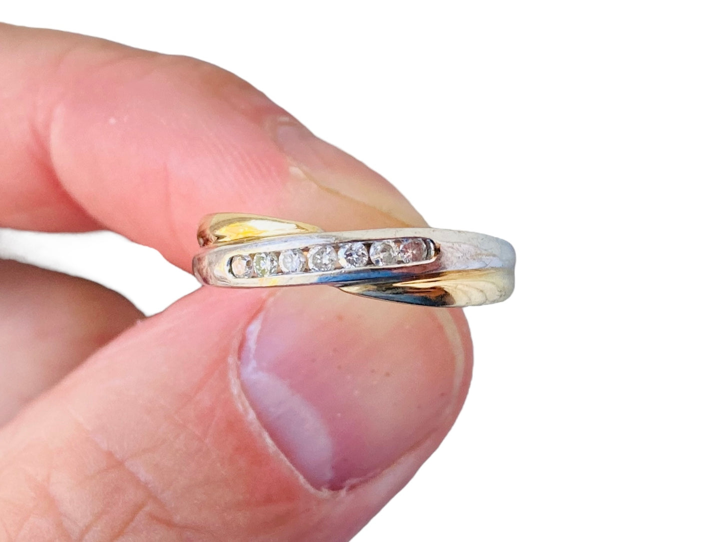 9ct Gold Diamond Ring