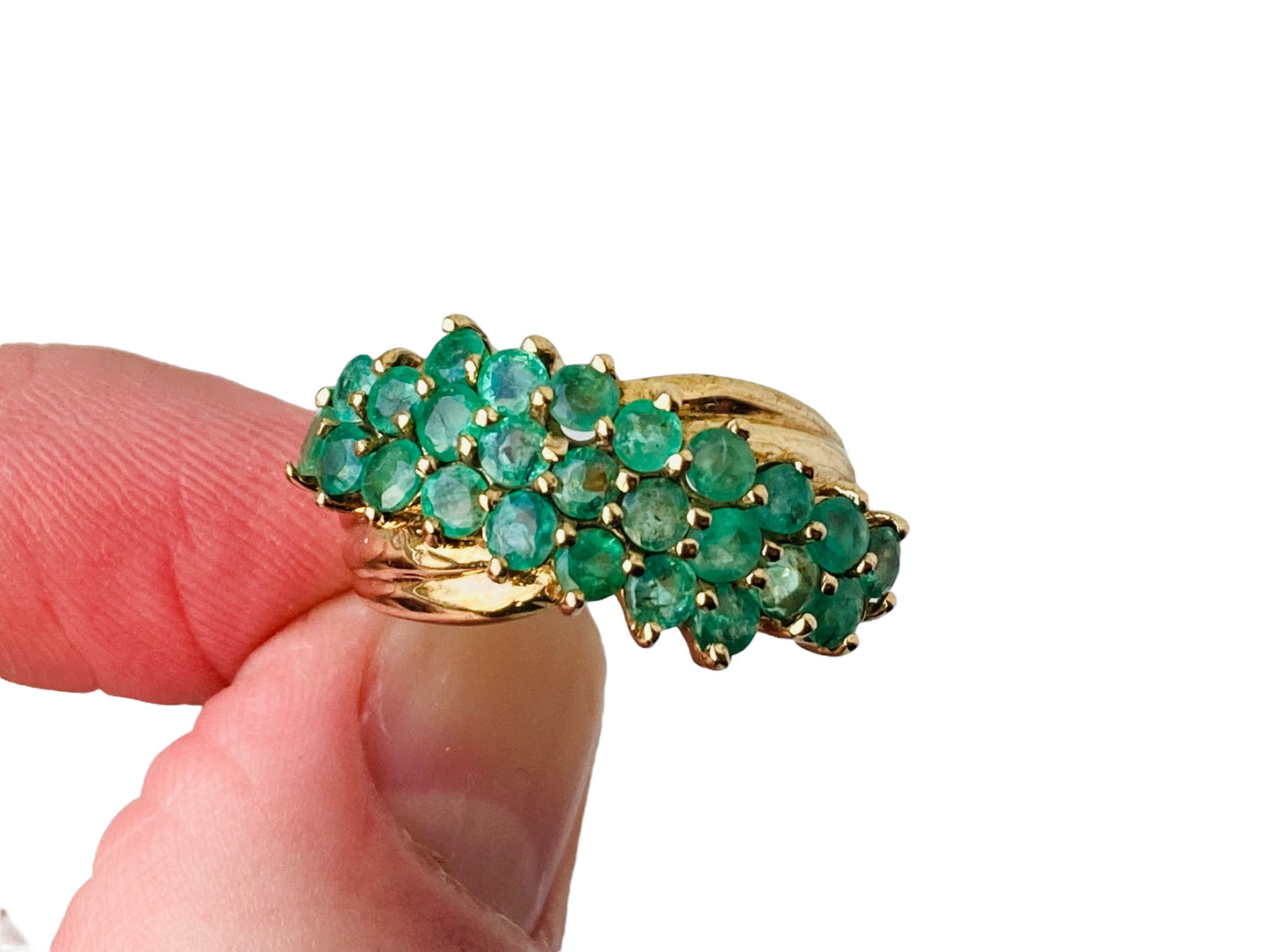 9ct Gold Emerald Ring