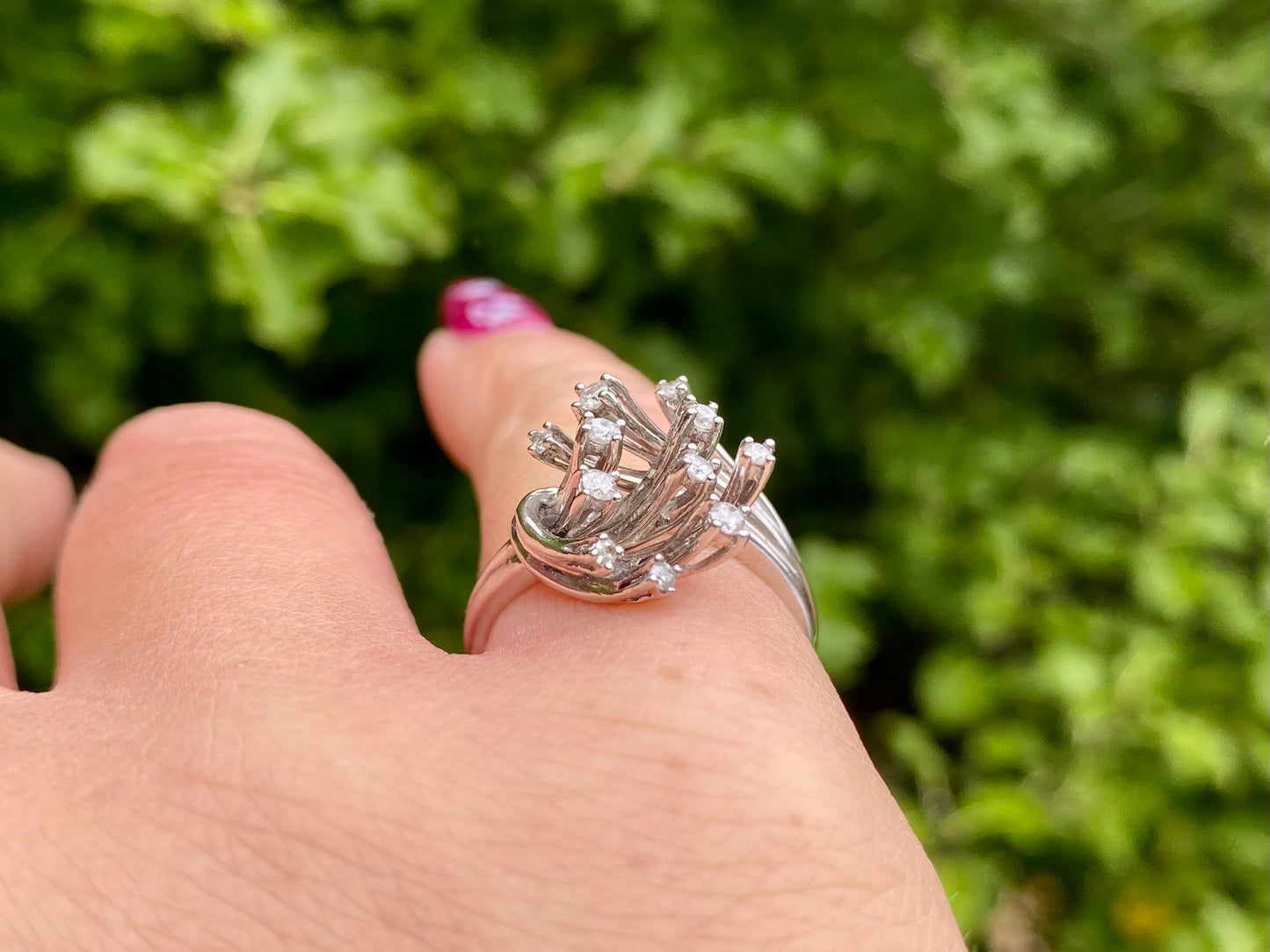 9ct Gold Diamond Ring
