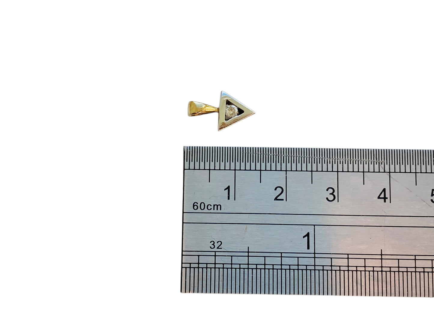 9ct Gold Diamond Pendant