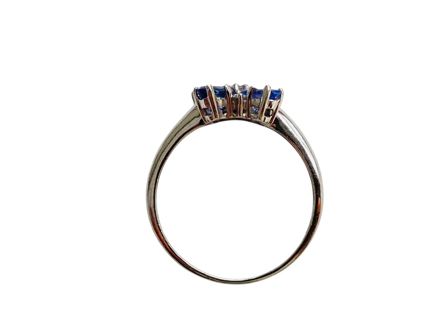 18ct Gold Tanzanite & Diamond Ring