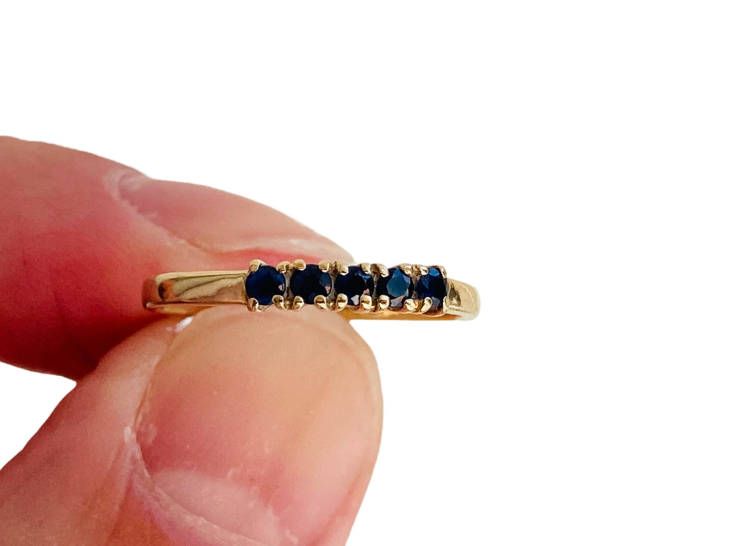 9ct Gold Sapphire Ring