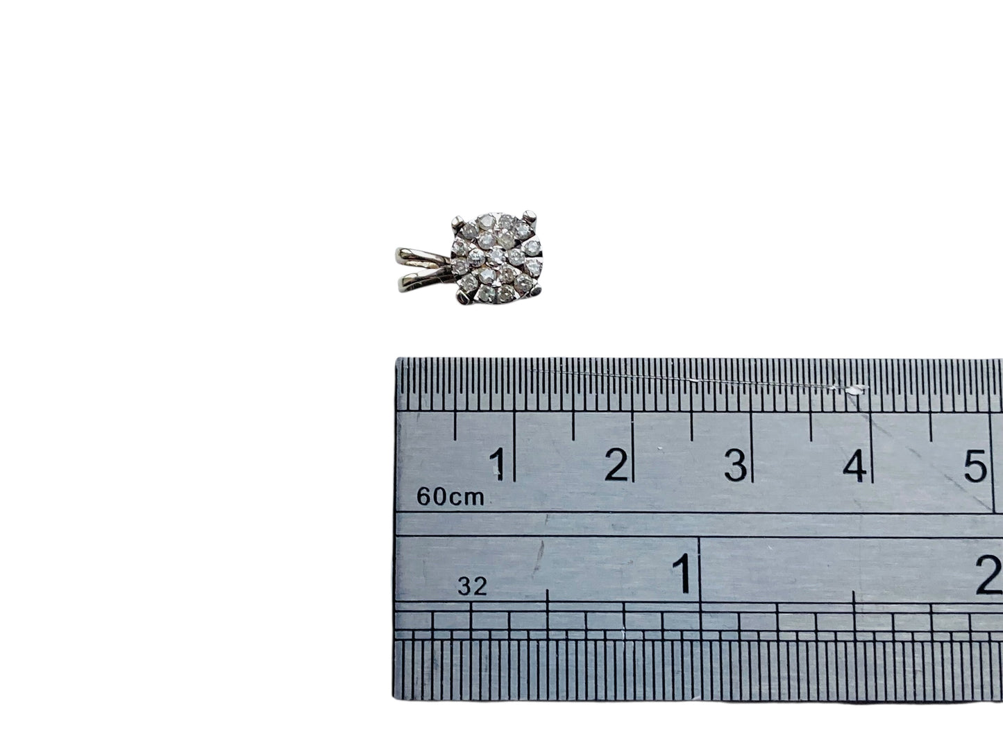 9ct Gold Diamond Pendant