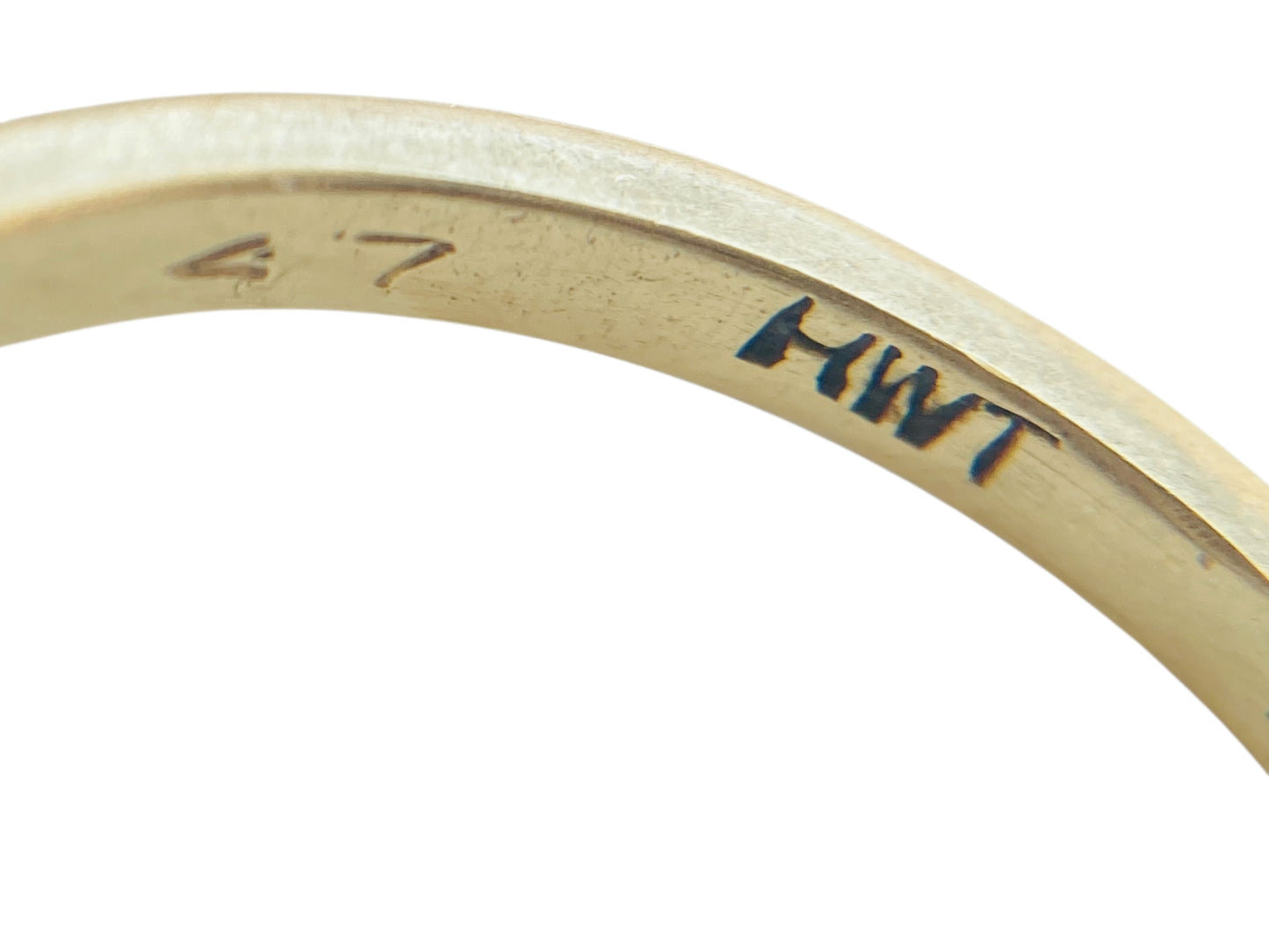 18ct Gold Diamond Wishbone/Chevron Ring