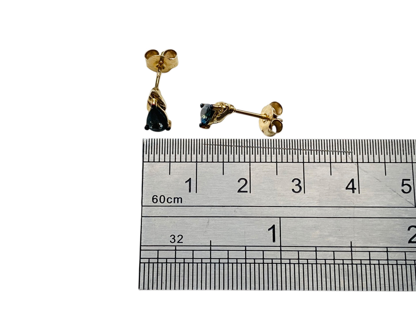 9ct Gold Topaz Earrings