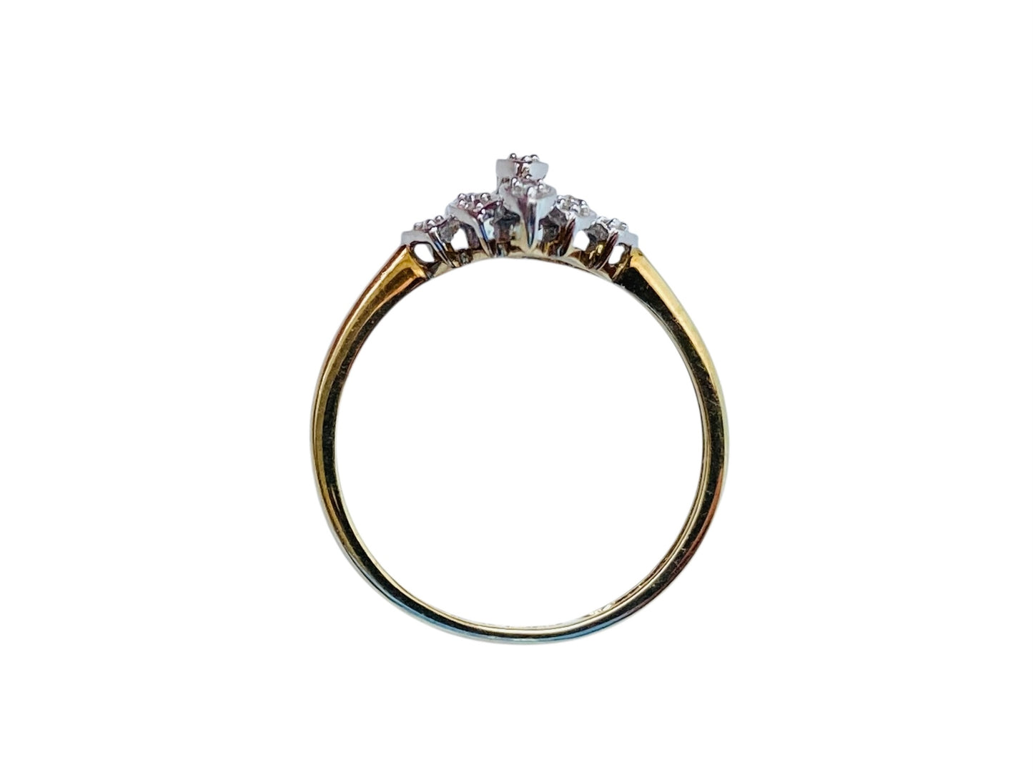 9ct Gold Diamond Ring