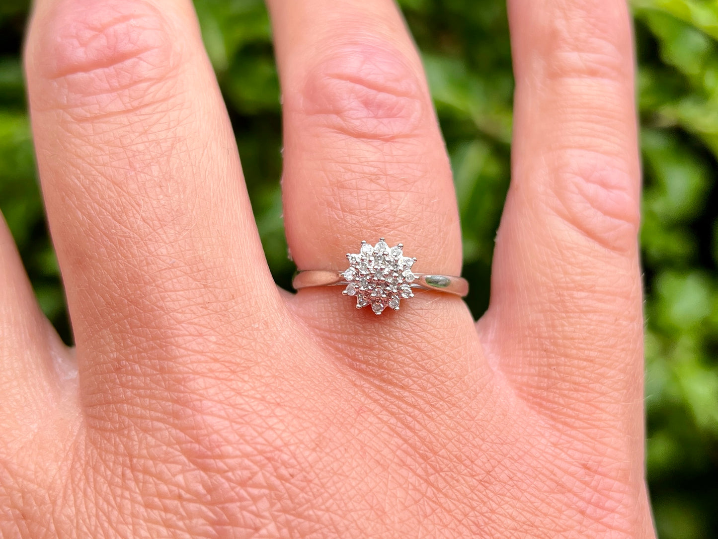 9ct Gold Diamond Ring