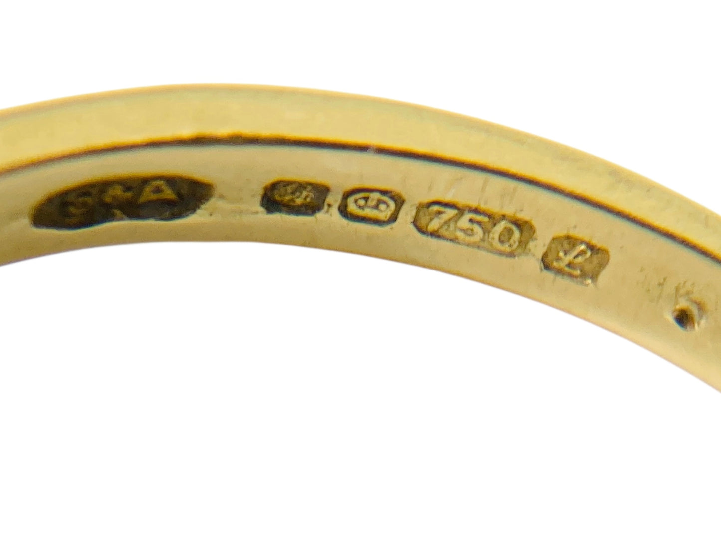 Vintage 18ct Gold Ruby & Diamond Ring
