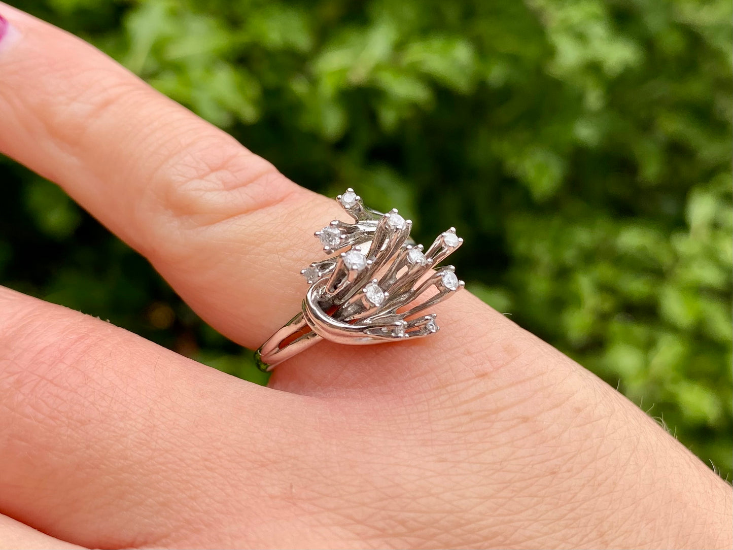 9ct Gold Diamond Ring