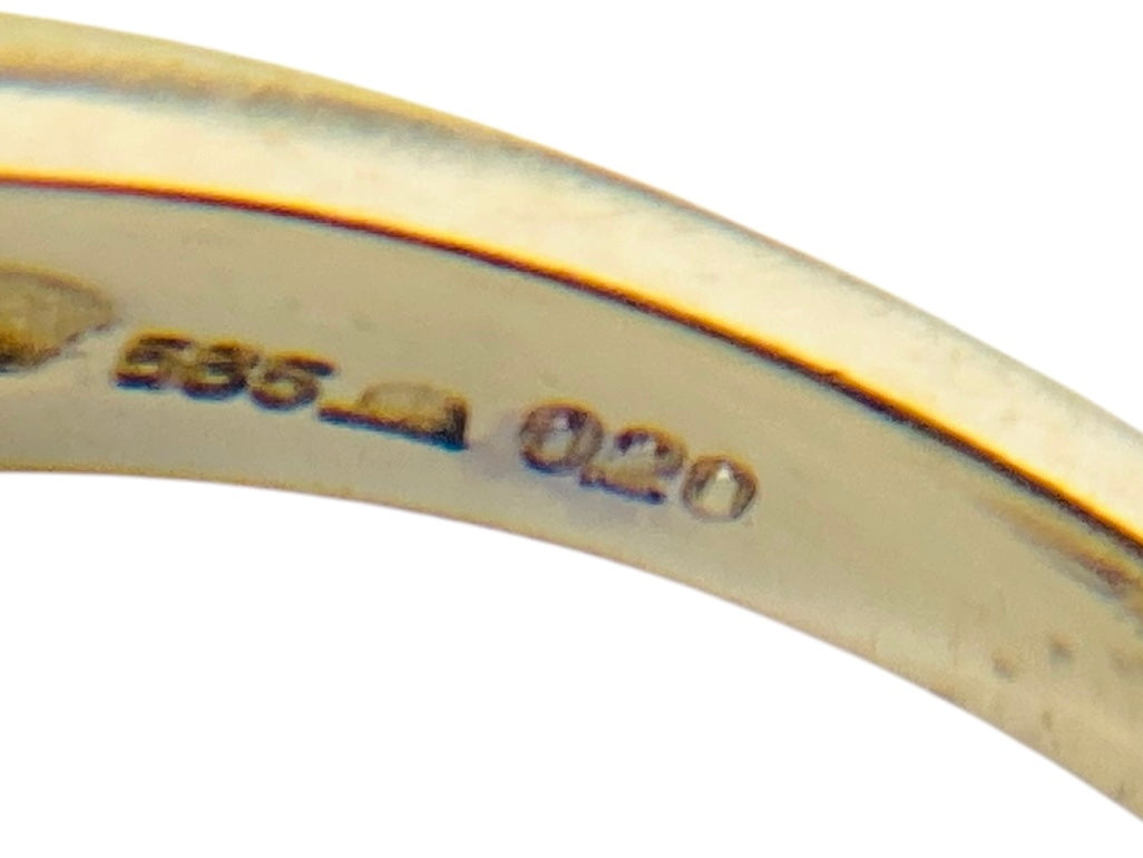 14ct Gold Diamond Ring