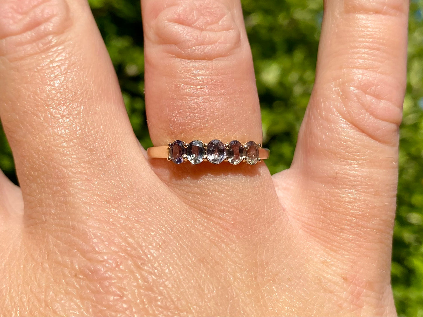 9ct Gold Sapphire Ring