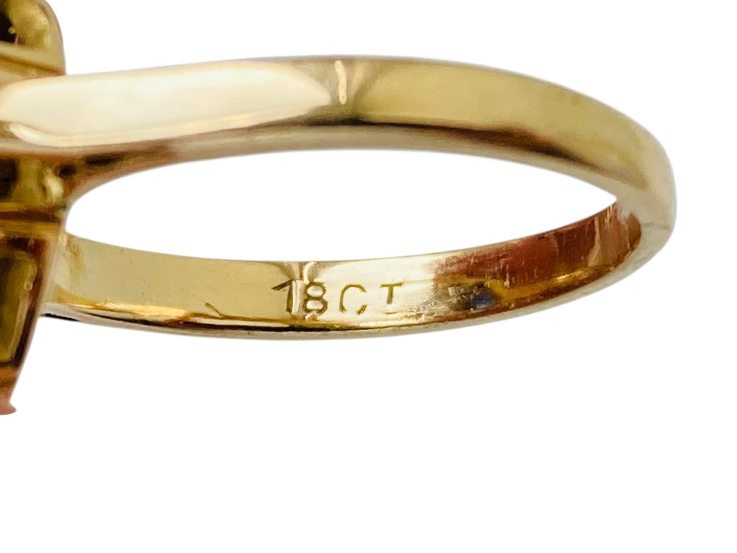Vintage 18ct Gold Sapphire & Diamond Ring