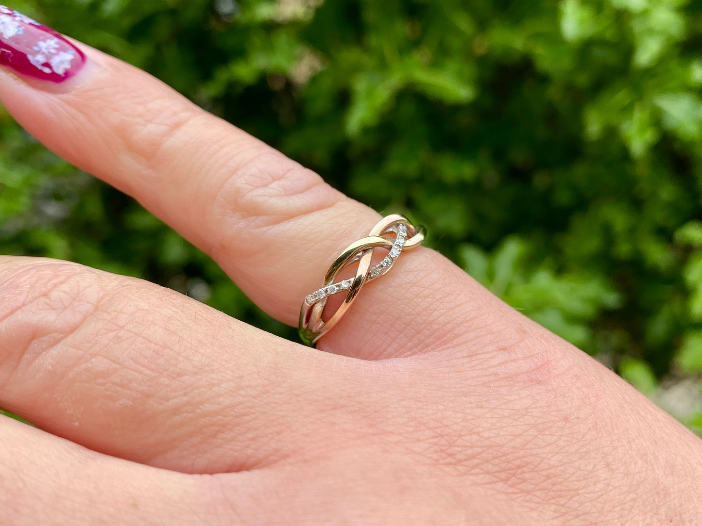 9ct Gold Diamond Ring