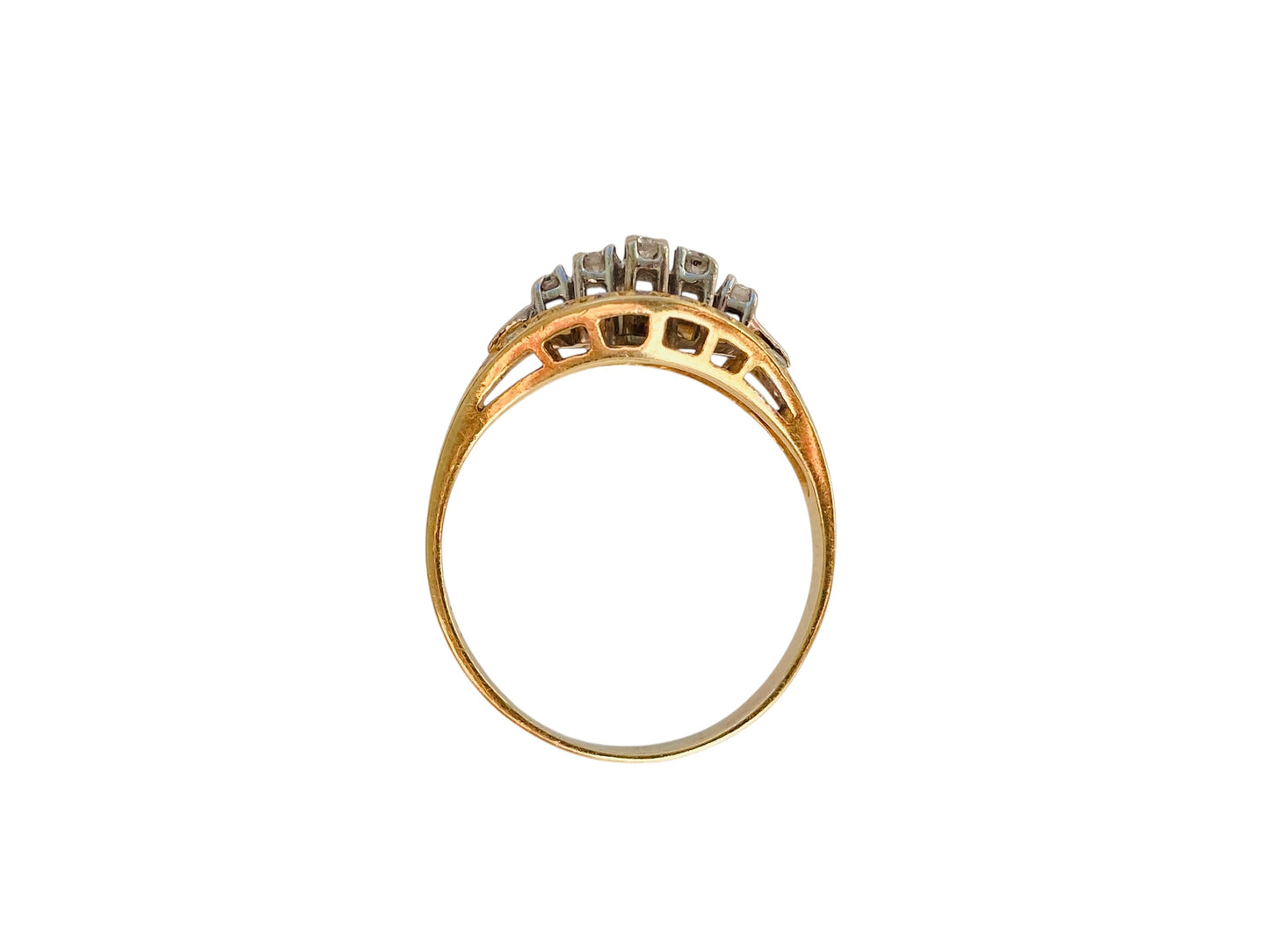14ct Gold Diamond Ring