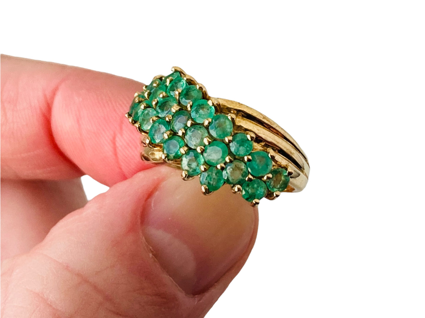 9ct Gold Emerald Ring