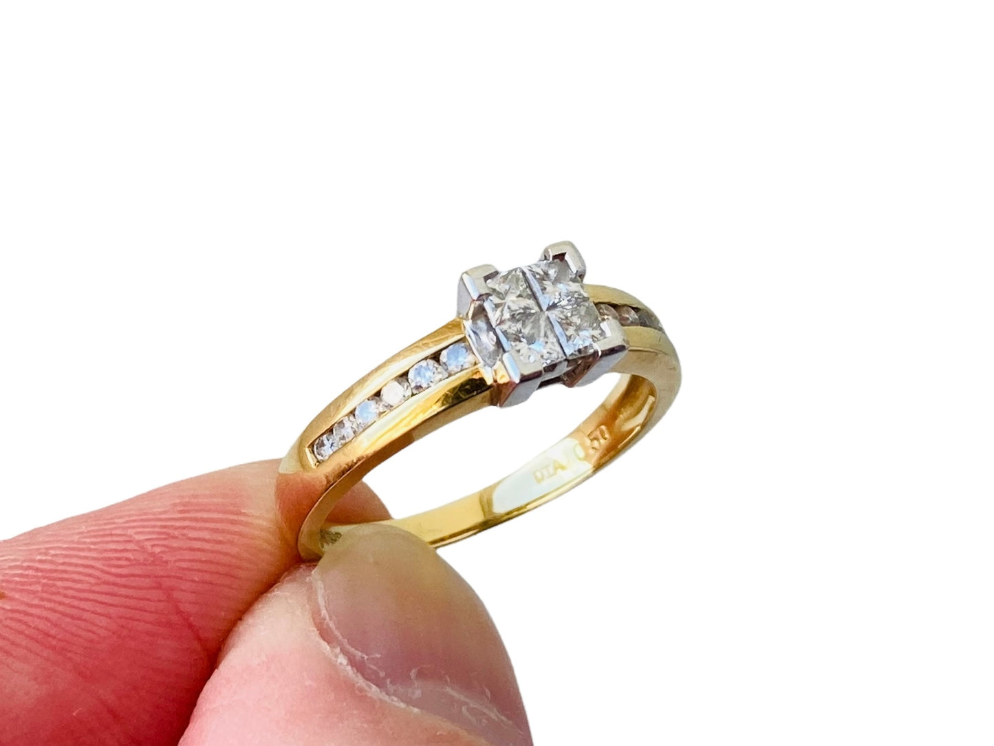 18ct Gold 0.50ct Diamond Ring