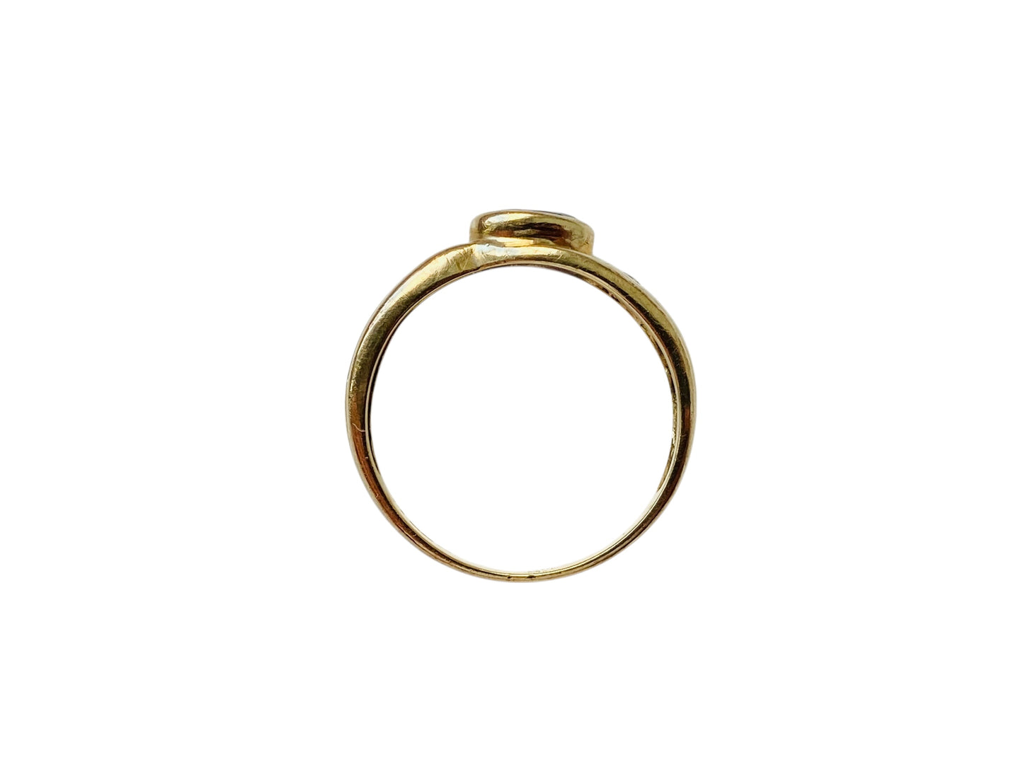 9ct Gold Sapphire & Diamond Ring
