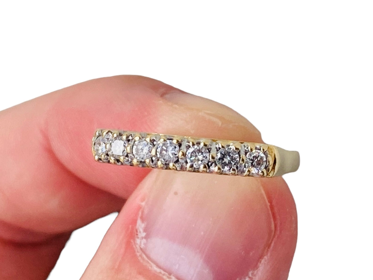 18ct Gold Seven-Stone 0.33ct Diamond Ring
