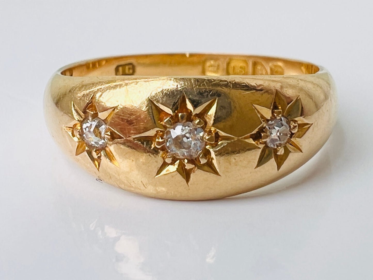Antique 18ct Gold Diamond Ring