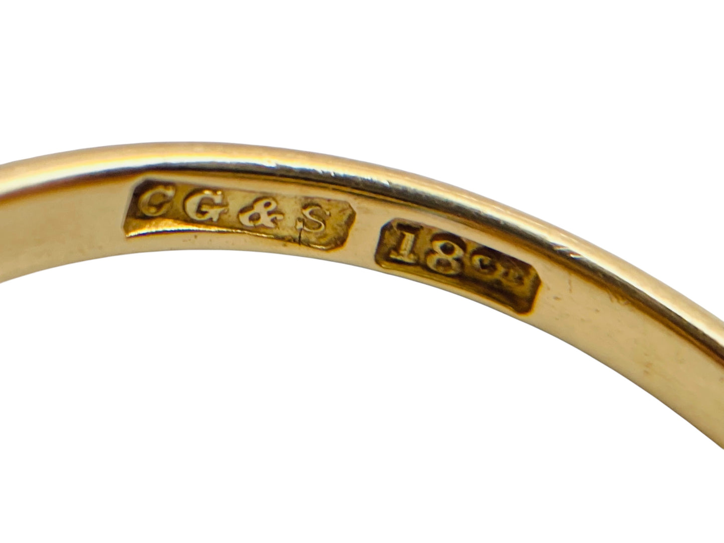 Antique 18ct Gold Diamond Daisy Ring