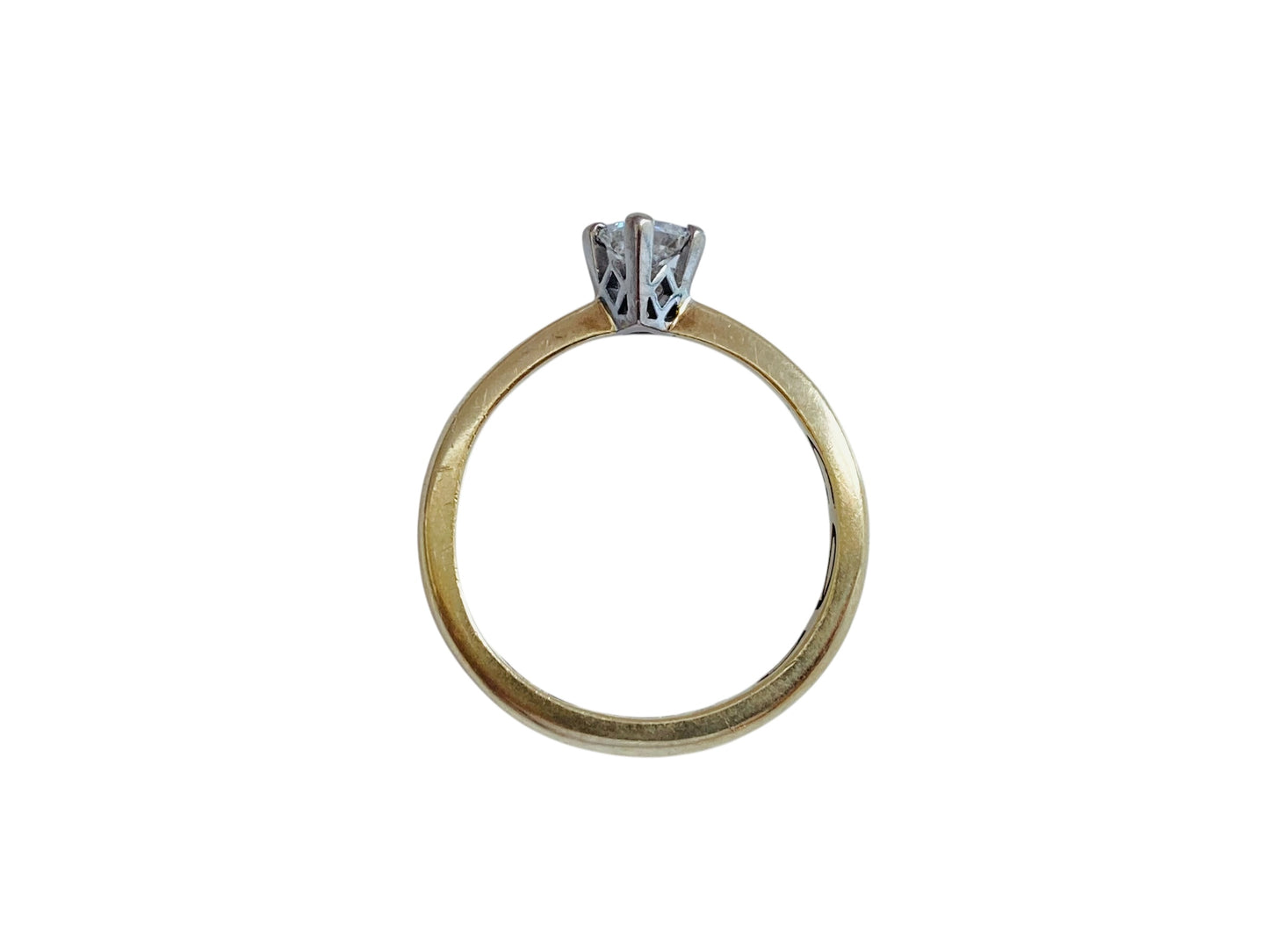 9ct Gold Clogau Diamond Ring