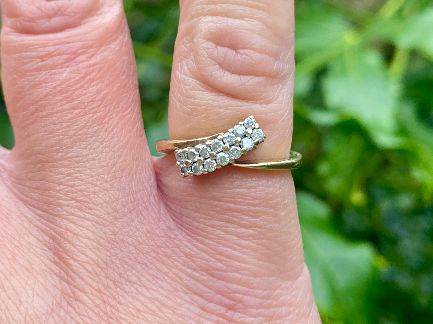 9ct Gold Diamond Ring