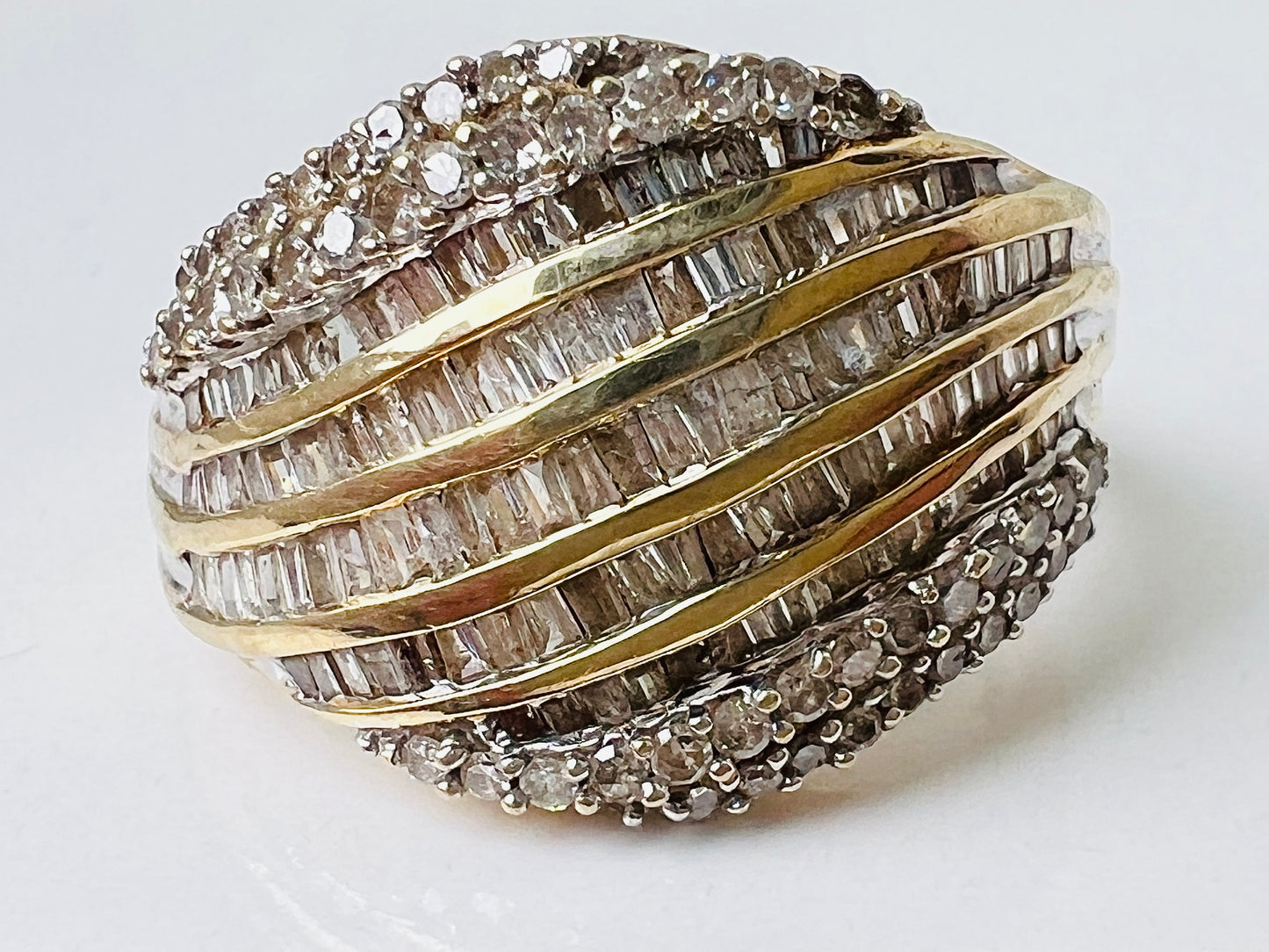 9ct Gold Diamond Ring