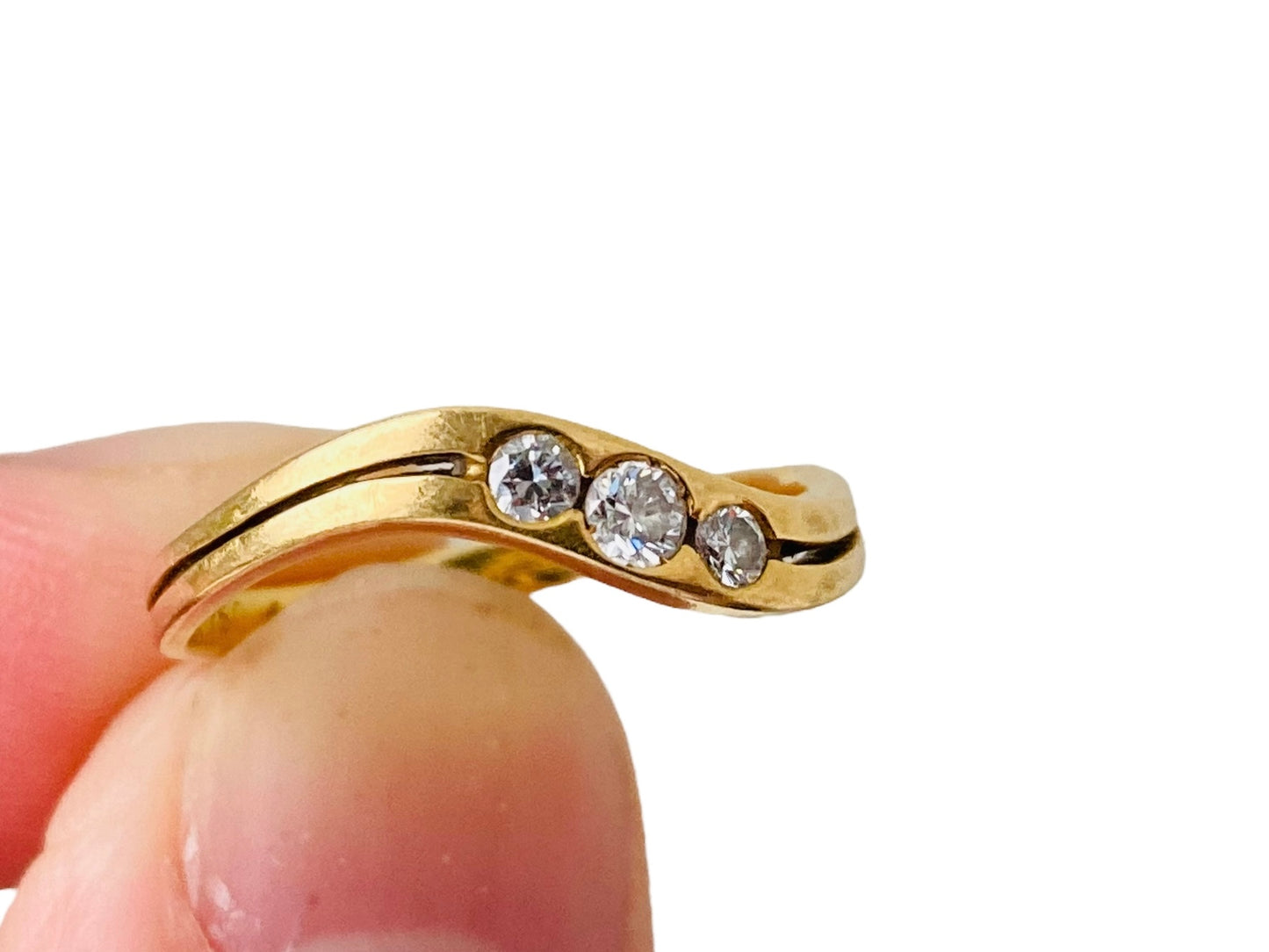 18ct Gold Diamond Three-Stone Ring