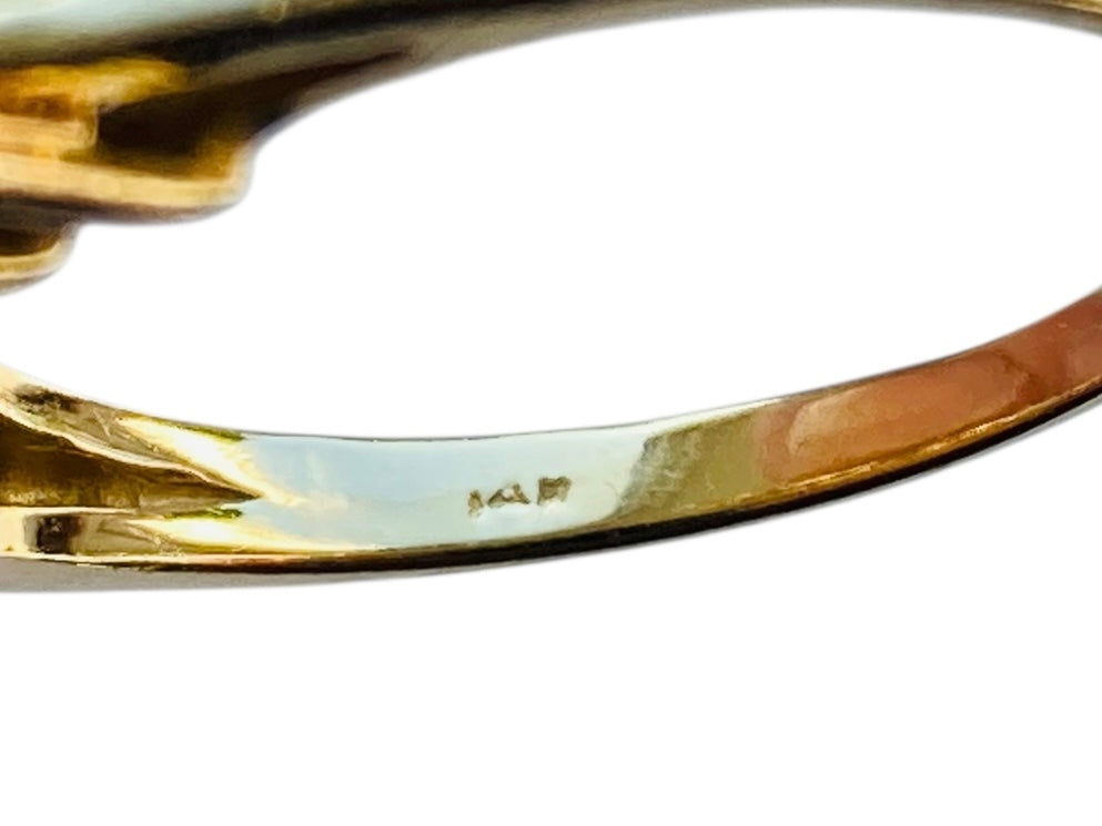 14ct Gold Diamond Ring