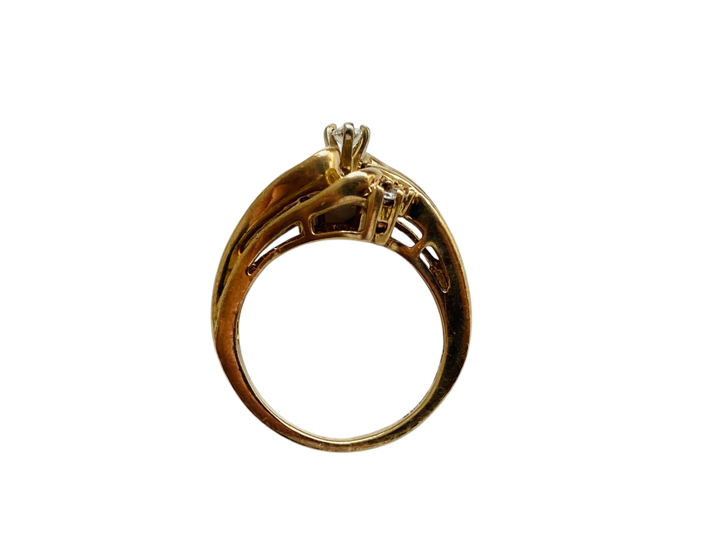 10ct Gold Diamond Ring