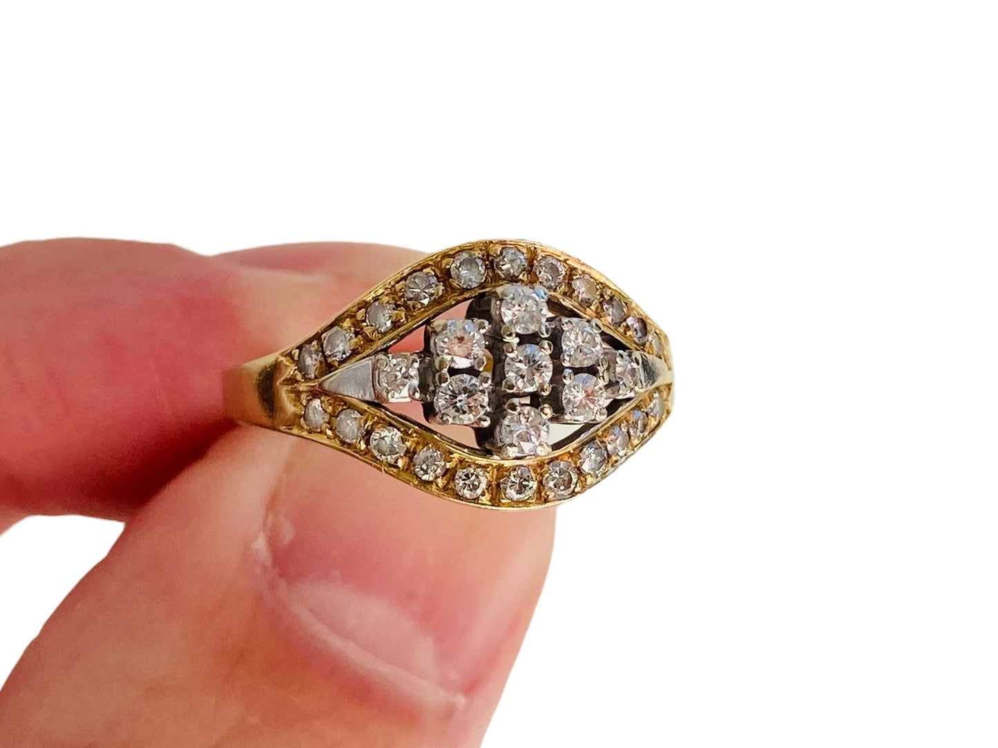 14ct Gold Diamond Ring