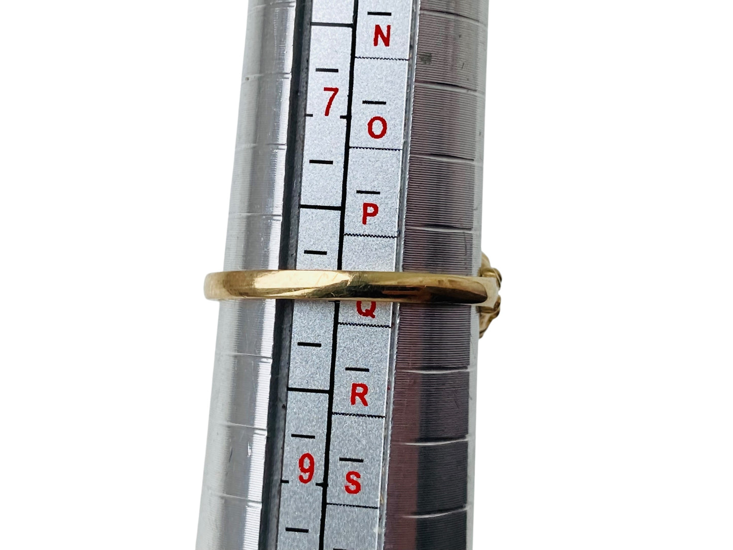 Vintage 9ct Gold Opal & Sapphire Ring