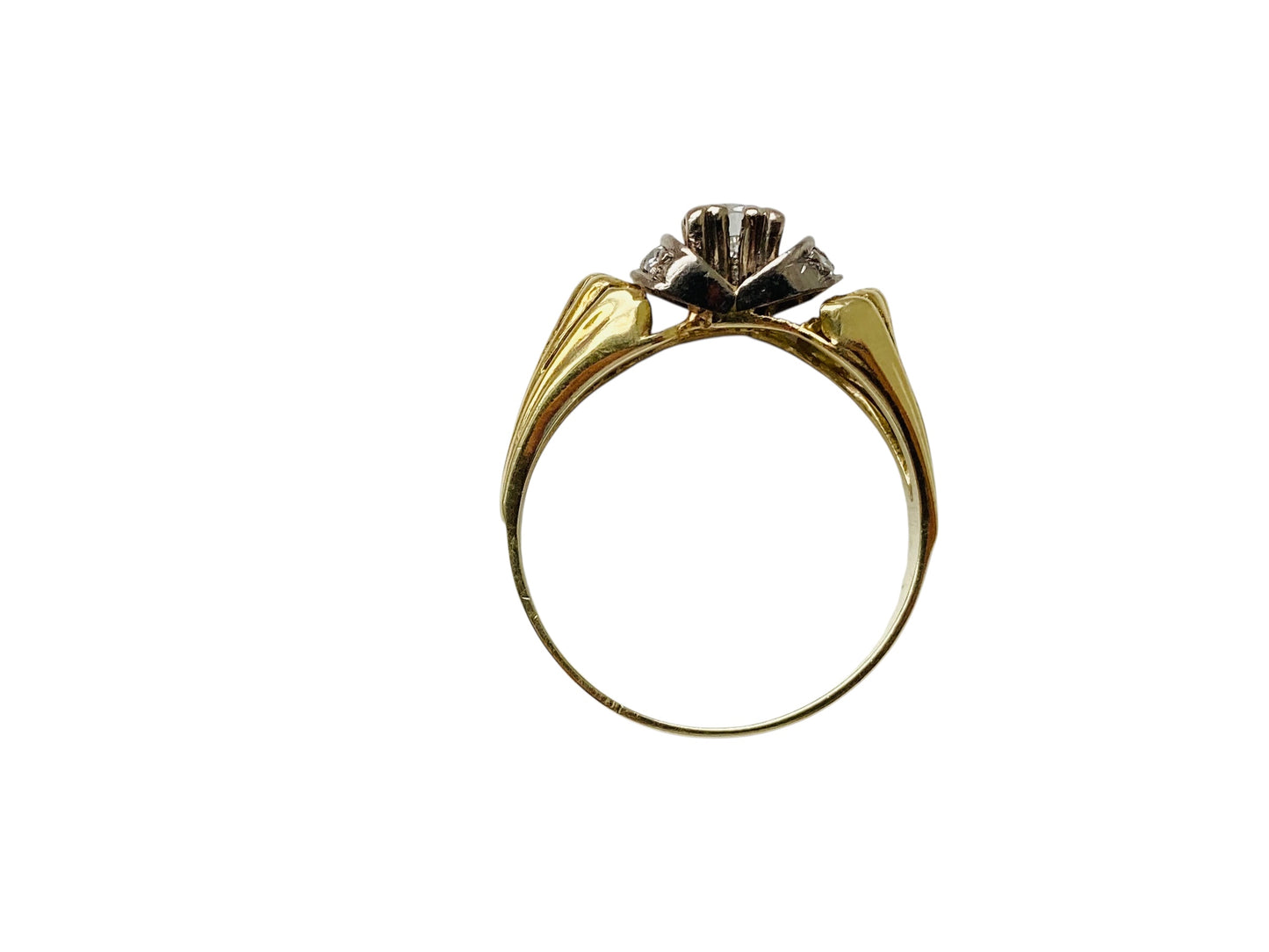 Vintage 14ct Gold Diamond Ring
