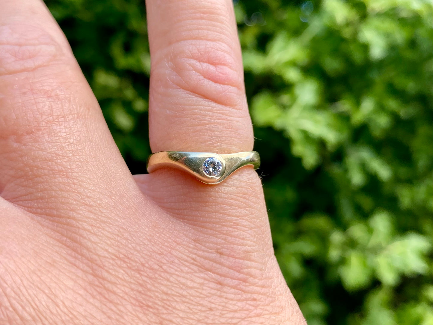 14ct Gold Diamond Ring
