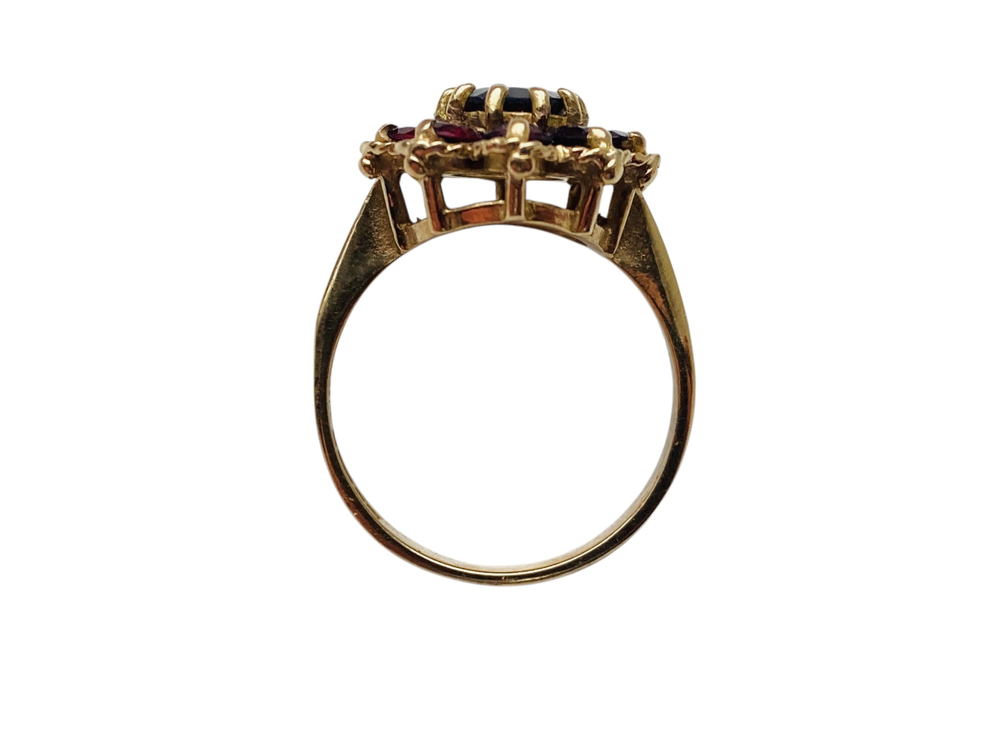Vintage 9ct Gold Garnet Ring