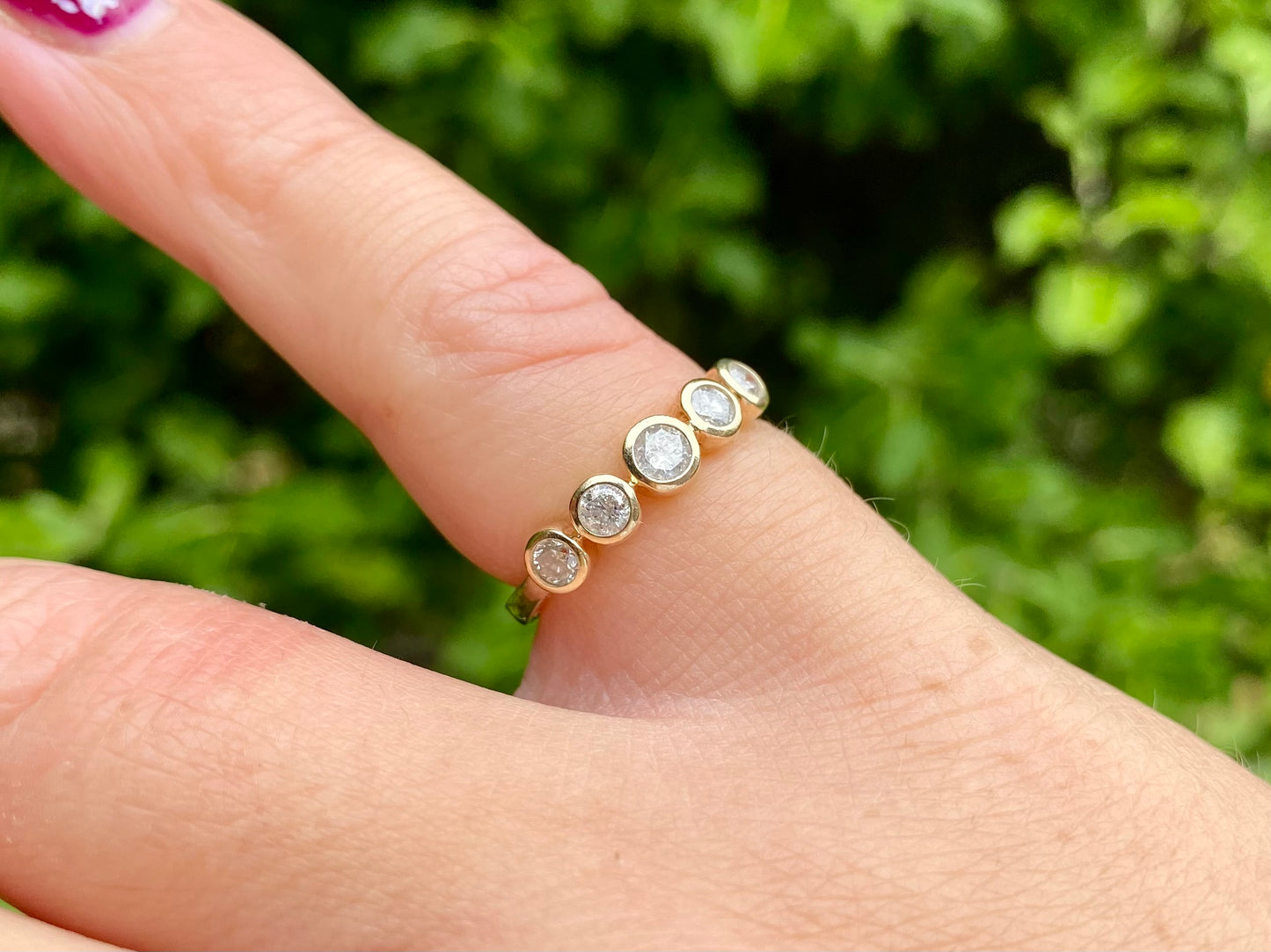 9ct Gold Diamond Ring