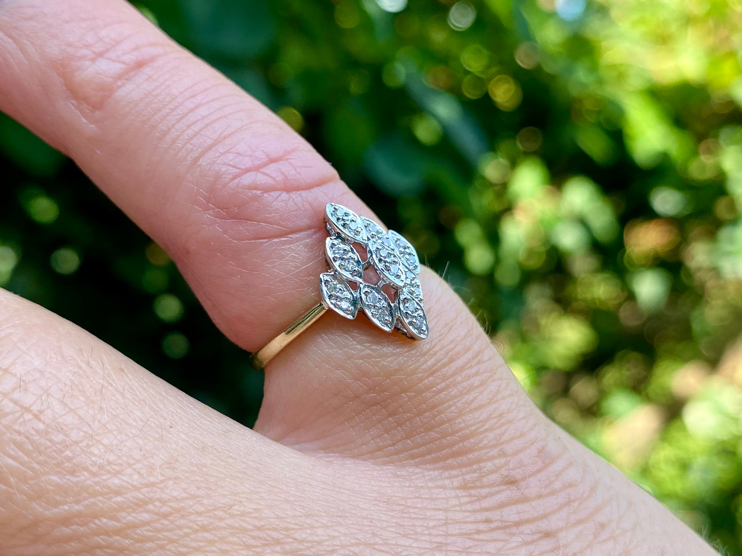 9ct Gold Diamond Ring