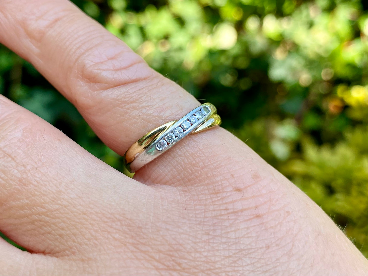 9ct Gold Diamond Ring
