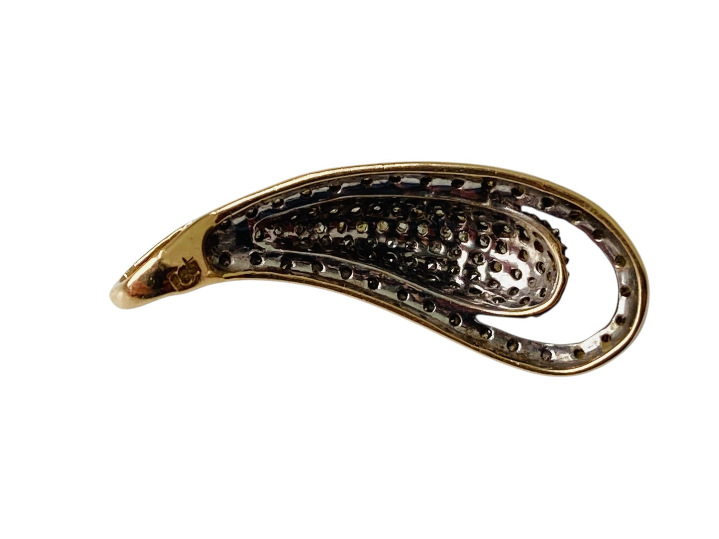 9ct Gold Diamond Pendant