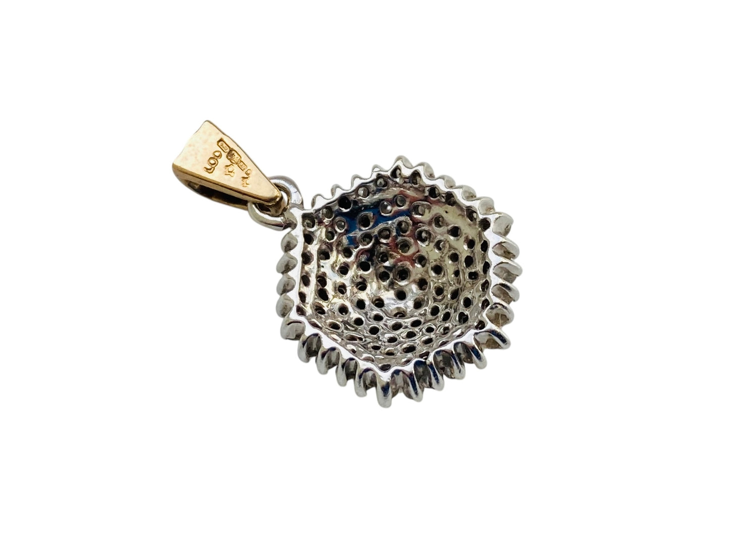9ct Gold 1.00ct Diamond Pendant