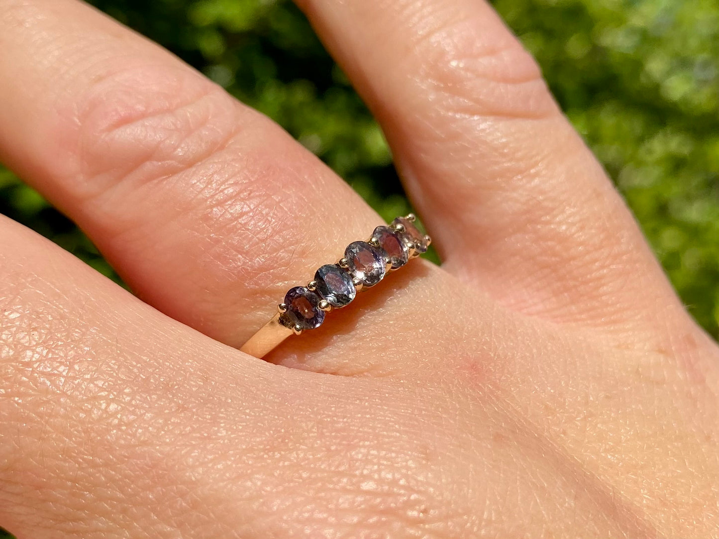 9ct Gold Sapphire Ring