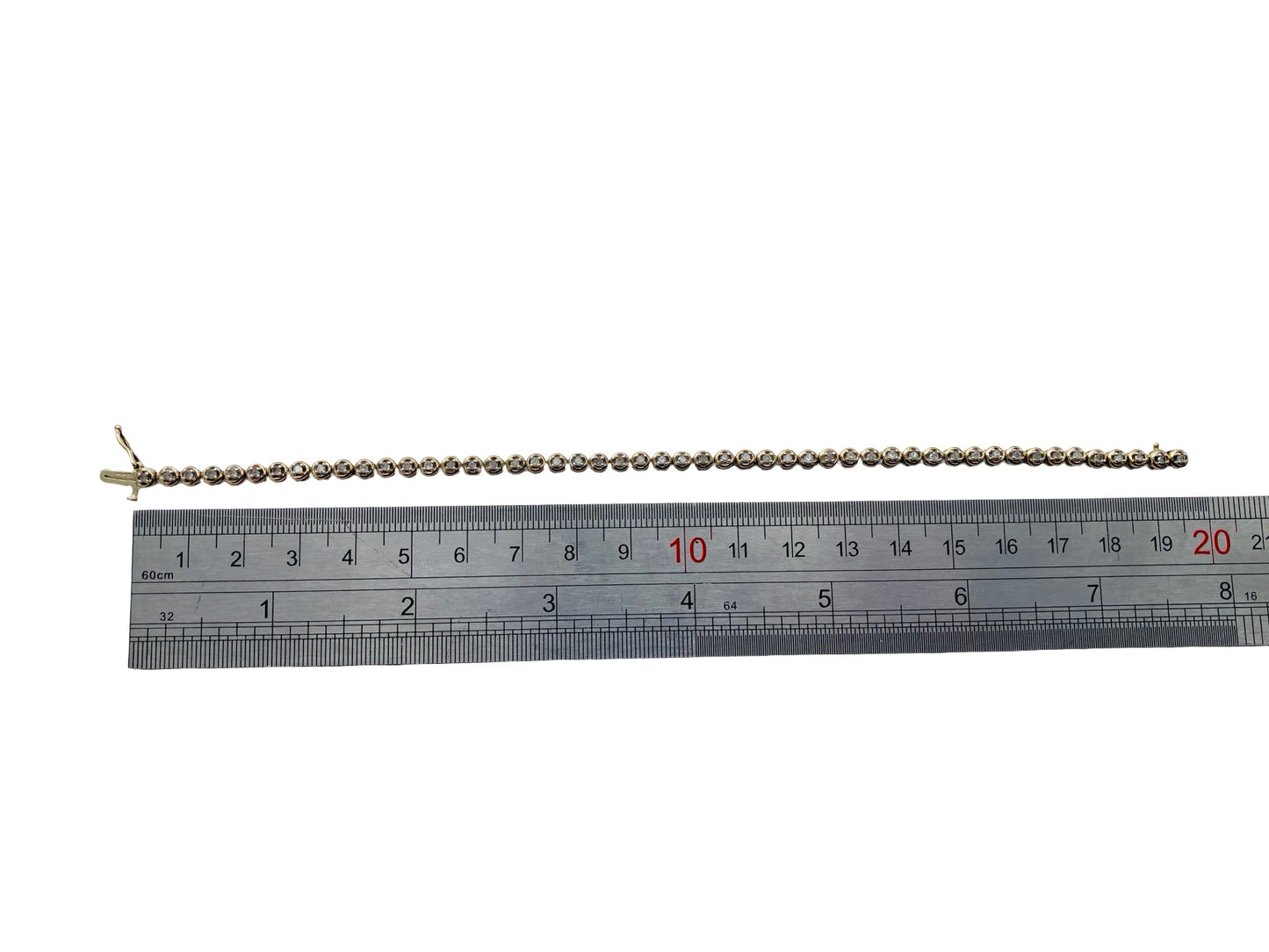 9ct Gold Diamond Bracelet
