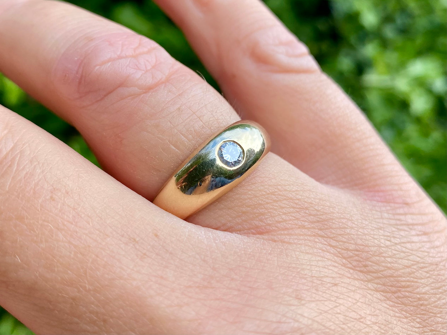 14ct Gold Diamond Ring