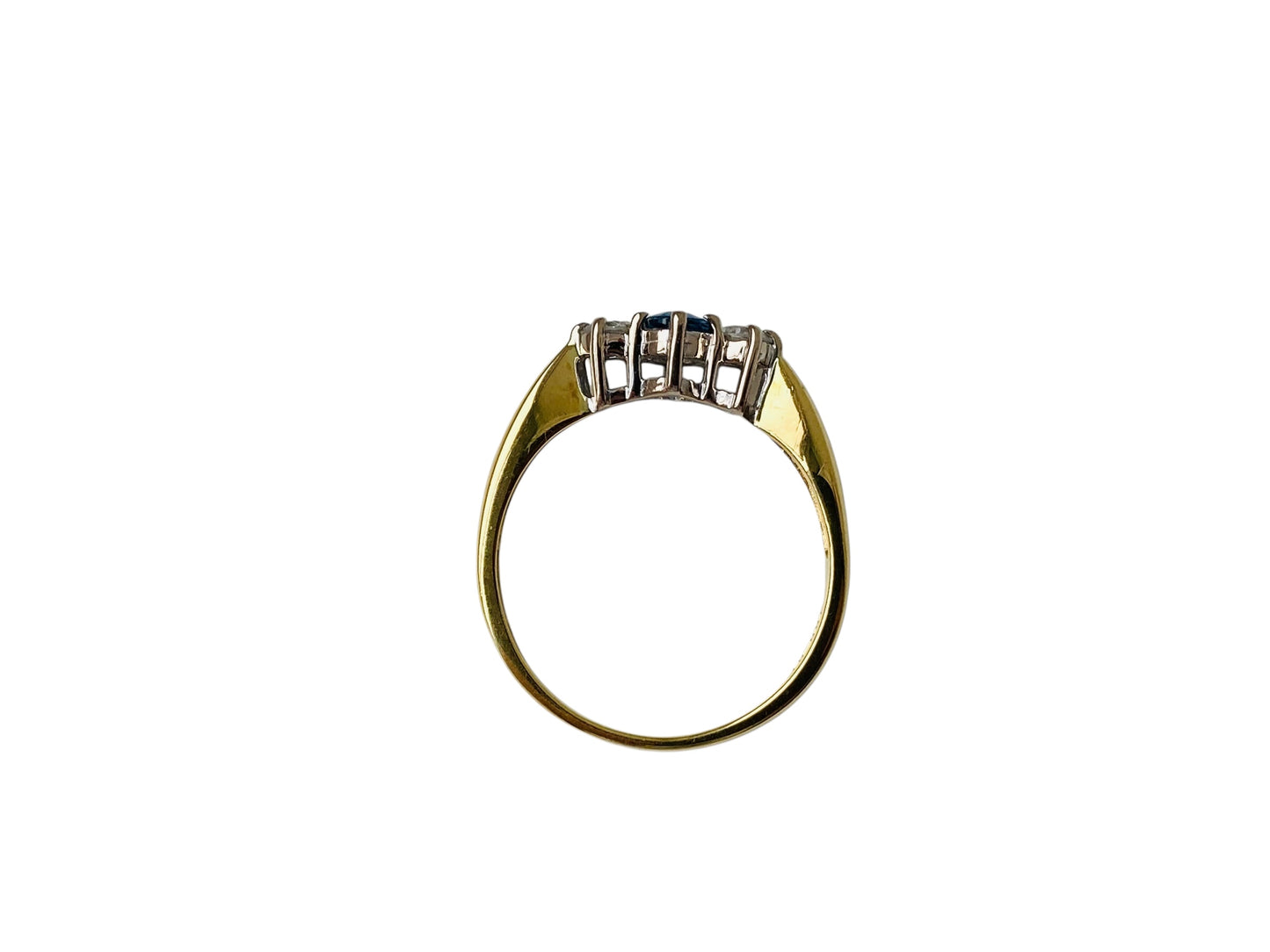 18ct Gold Sapphire & Diamond Ring